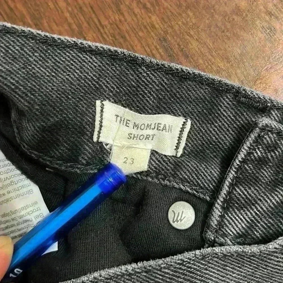 MADEWELL THE MOMJEAN SHORT IN ENCINO WASH - Picture 7 of 9